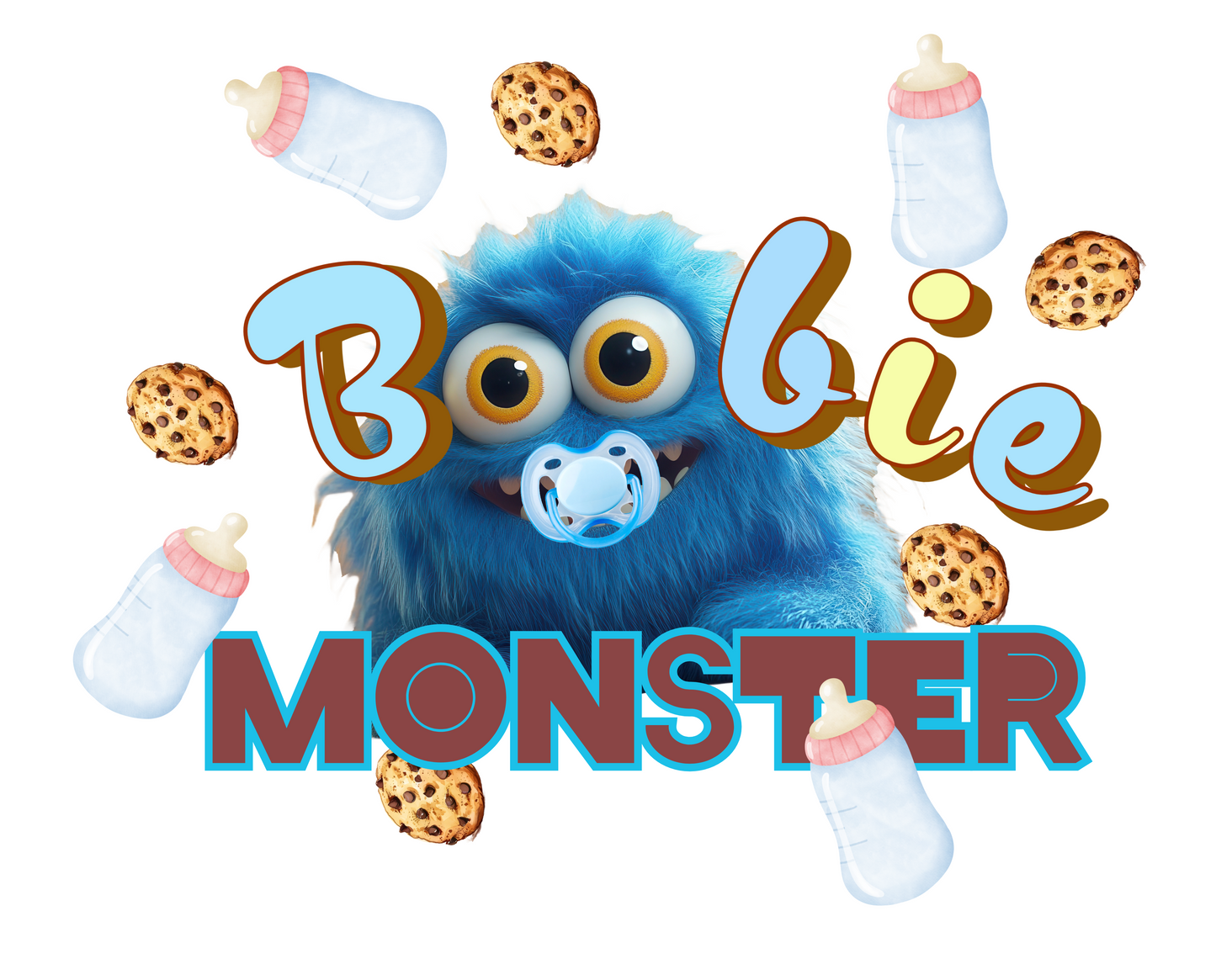 Baby Boobie Monster short sleeve one piece